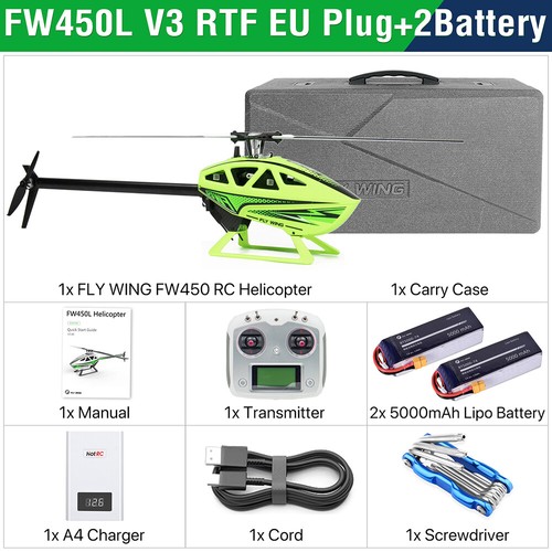 Fly wing fw450l rc - fly,